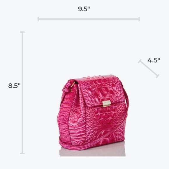 Brahmin Margo Pink Cosmo NWT - Picture 4 of 9